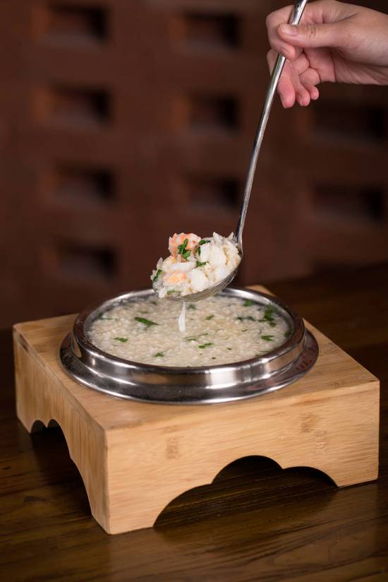 Fried Rice with Broth in Stone Pot / 石鍋沸騰飯